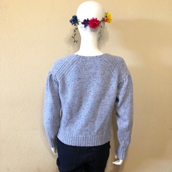 Rebecca Taylor Donegal Merino Wool Tweed Pullover - Picture 5 of 11